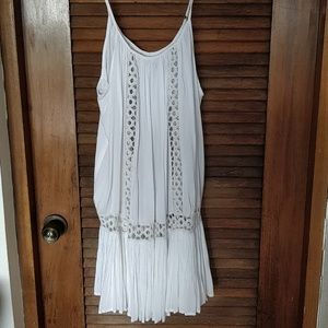 Free People style cover up boho dress
